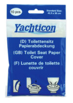 Toilettensitz-Papierabdeckung 10 Stk.